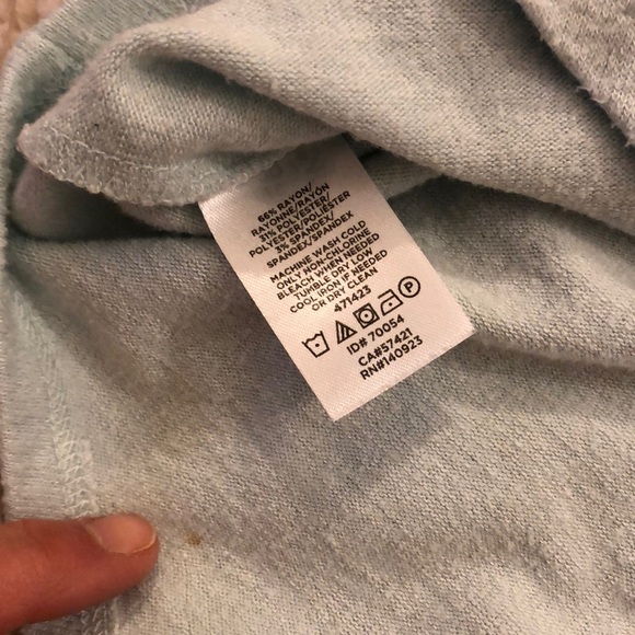 LOFT Mint sweater tee - Picture 4 of 5